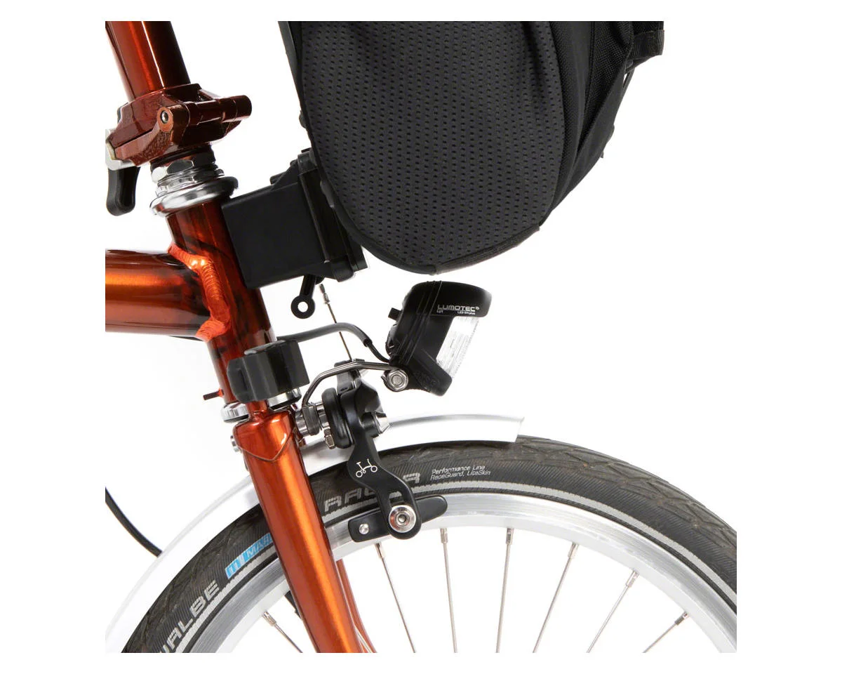 Restrap City Loader Handlebar Bag (Black) (Fits Brompton Mount) (20L) - view 8